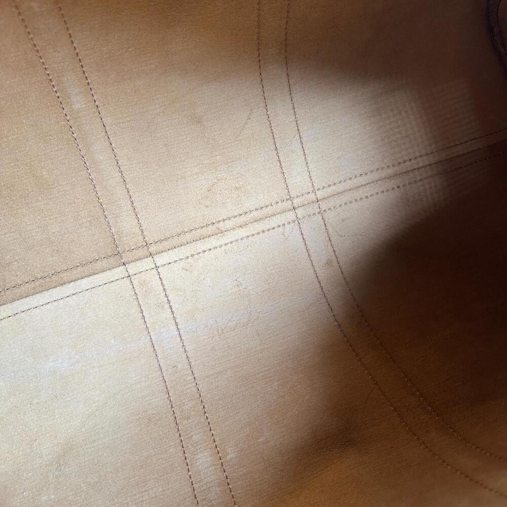 LOUIS VUITTON Brown Leather Keepall 50 Boston Bag - Picture 16 of 16